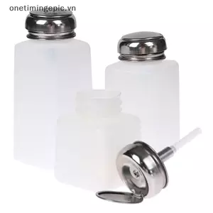 VFZ Máy bơm rỗng Hộp đựng sơn móng tay Tẩy chai Nail Art Clean Acetone Chai OTE