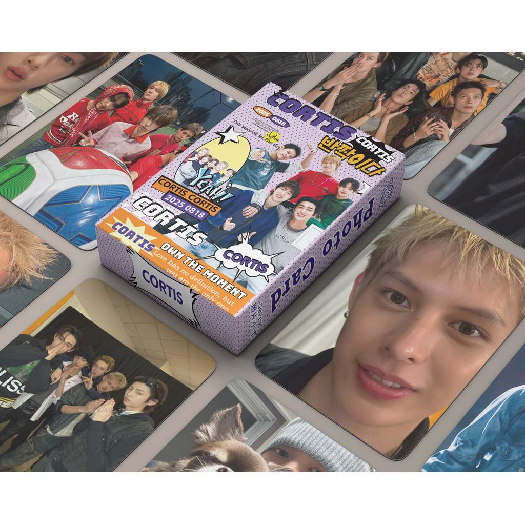 1-55 Chiếc CORTIS SHOWCASE Lomo Cards LUCKY DRAW Có Thể Huy Hiệu MÀU BÊN NGOÀI CÁC DÒNG Album Photocards MARTIN JAMES JUHOON SEONGHYEON KEONHO KPOP Thần Tượng Bưu Thiếp YM