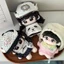 10cm Yameng Series Thiên Thần Chấm Bi Ba Mảnh Quần Áo Cho Bé Bộ Búp Bê Cotton Dễ Thương Trang Phục Phụ Kiện Thay Thế