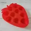 GCDHome Dâu Đá Khay Dâu Khuôn Silicon Cho Sô Cô La Kẹo Bánh Cupcake Xà Phòng Nướng Jello Cookie Sáp Crayon Nóng chảy HOT