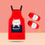 Tạp dề Smock chống thấm nước cho trẻ em Tranh nghệ thuật dài tay Mẫu giáo Lớp học bữa ăn, Mầm non, Ở nhà hoặc JGHV