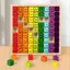 Đồ chơi học tập Montessori 99 Bàn nhân cho trẻ em Toán học Thực hành số học Quà tặng giáo dục cho trẻ mới biết đi tại nhà từ 3 tuổi trở lên