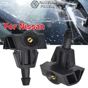 FANIELLAPOWELL Máy Giặt Vòi Phun Bền Đa Năng Điều Chỉnh Kính Chắn Gió Máy Giặt Cho Nissan TIIDA 2005-2010