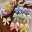 SAMO Cotton Kẹo Móc Khóa, Cotton Kẹo Thiết Kế Nơ Trang Trí, Nơ Màu Đáng Yêu Ngọt Ngào Trang Trí Dễ Thương Quyến Rũ Móc Khóa Dễ Thương Sử Dụng Hàng Ngày