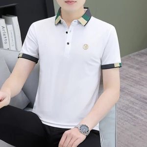 Áo Sơ Mi Tay Ngắn Nam Nửa Tay Đáy Ve Áo Nửa Tay Nam Top Quần Áo Tay Ngắn Áo Sơ Mi polo Nam 45RY