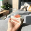 Đồ chơi bóp sô cô la bánh QEARY, Đồ chơi bóp bánh phô mai đầu ngón tay Squishy dễ thương, Thiết kế mô phỏng Squishy Đồ chơi phục hồi chậm cho trẻ em