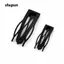 SHUPUN 2 Chiếc Tóc Barrettes, Kẹp Tóc BB Mờ Ba Răng Đen, Đa Năng Mạnh Mẽ Giữ Kim Loại Bobby Chân Nữ Bé Gái