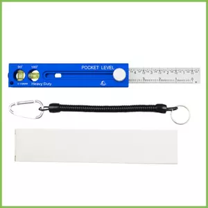 Scribe Tool Chế biến gỗ Dụng cụ đo lường có thể điều chỉnh từ tính Thước đánh dấu độ sâu với bóng đèn cấp độ cho đồ nội thất gelhvn