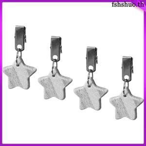 Khăn Trải Bàn Trang Trí Ngoài Trời Cân Trọng Lượng Được Trang Bị Vải Tròn Cắm Trại Bao Kẹp Trọng Lượng