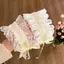 JULYHOT Gothic Cosplay Tai Mèo Ren Nơ Mũ Ngọt Ren Nơ Ruy Băng Mũ Đội Đầu Cho Nữ Kẹp Tóc Vintage Phụ Kiện Tóc Massivedeals