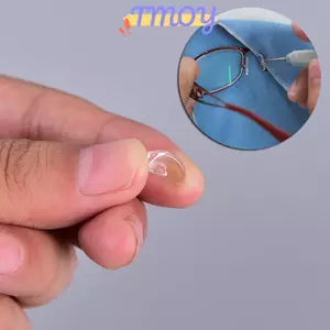 TMOY 5 cặp miếng đệm mũi silicon cho kính mắt, phụ kiện kính mắt, phòng khí, chống trượt