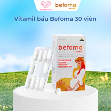 Vitamin bổ bầu Befoma - Bổ sung vitamin & khoáng chất trước, trong thai kỳ và sau sinh