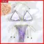 YRBWD 2 Cái / bộ Đồ Bơi Nữ, Bộ Bikini Ren Chắp Vá Rỗng, Thời Trang Mùa Hè Băng Tam Giác Đồ Bơi Đi Biển