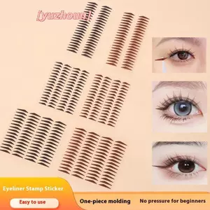 Bút kẻ mắt chống nước Stamp Stiers Khuôn đúc một lần Dễ dàng sử dụng Chống nước Chống mồ hôi Chống mồ hôi