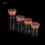 PNPIA- 10 Cái 3ml 5ml 6ml 10ml Lọ Chống Rò Rỉ Chống Bụi Cao Su Chặn Lật Mũ Nắp Nhôm Không Burr Chai Thủy Tinh