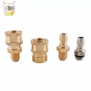 Đồng 1 / 4 Máy Giặt Áp Lực Cao Qui Khớp Nối Nước Thủy Lực Khớp Nối ELWW