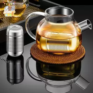 Dụng cụ lọc trà bằng thép không gỉ Máy pha trà lá gia vị Bộ lọc bóng gia vị Ấm trà Lưới mịn Bộ lọc cà phê Teaware ELWW