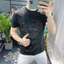 Station Mùa Hè 2024 Nam Cổ Tròn Nửa Tay Ngắn Tay Áo Thun Nam Mặc Dạo Phố Kim Cương Nóng Hợp Thời Trang Văn Hóa Áo Sơ Mi D83M