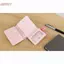 HFSHY Nữ Giả Da Ngắn Ví Dễ Thương Nơ Trang Trí Quilted Thiết Kế Nhiều Khe Cắm Thẻ Ví Bền Cho Sinh Viên Đại Học VN