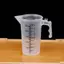Luckyew 100 / 250 / 500ML Cốc Đo Bình Nướng Bánh Trong Suốt Nước Bột Nhà Bếp Có Nắp TQ