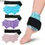 LACYESUK Sports Foot Ice Pack, Freezable Microwaveable Eye Ice Pack, Hỗ trợ nén hiệu quả Nẹp có thể điều chỉnh Gel thoải mái Quấn mắt cá chân phục hồi chấn thương