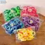 JVSUB 50 Cái / bộ Dây Cao Su, Dây Tóc Scrunchie Màu Kẹo, Nhẫn Khăn Co Giãn Bé Gái Nữ