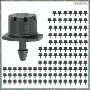 150 Chiếc Có Thể Điều Chỉnh Tưới Nhỏ Giọt Tưới Tưới 1 / 4 Inch Emitter Nhỏ Giọt Nhỏ Giọt Tưới Tưới Rắc Cho Bãi Cỏ