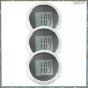 3 Chiếc Đồng Hồ Xe Máy Mini Chống Thấm Nước Dính Trên Xe Máy Đồng Hồ