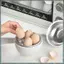 Nồi hơi trứng lò vi sóng Nồi nhanh 5 phút cho trứng luộc cứng hoặc mềm Hấp lên đến 4 trứng Chức năng hấp đa năng