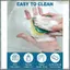 Tấm in gel A5 (5 "X7") Không lão hóa & bong bóng, Tấm gel tái sử dụng để in một bản - để làm thẻ, nhật ký