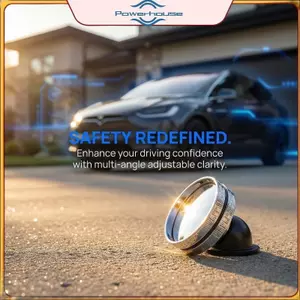 Gương chiếu hậu ô tô POWER Spot 360 có thể điều chỉnh góc rộng lồi phía sau để nâng cao trải nghiệm lái xe an toàn.