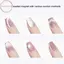 Hodou Cat Eye Nail Art Hút Sti ic Attraction Lovely Bow Decor 1 Cái Dụng Cụ Làm Móng Tay Di Động Cho Gia Đình & Salon Sử Dụng VN
