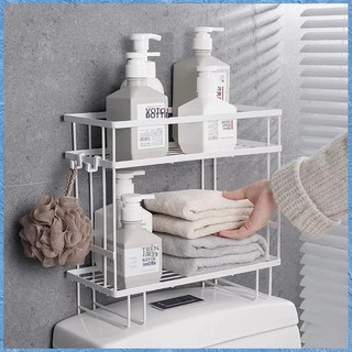 Kệ đựng đồ nhà tắm đặt trên bồn cầu, giá để đồ nhà tắm, kệ đựng đồ dùng nhà tắm, giá để đồ dùng nhà vệ sinh.