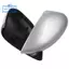 1 Cặp Trái / Phải Bạc Chiếu Hậu Bên Gương Thay Thế Nắp Nắp Vỏ Cho Fiesta Mk7 2008 2009 2010 2011 2012 2013 2014 2015 2016 2017