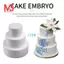 Bánh tròn Dummy 4 inch / 6 inch / 8 inch (Bộ bánh giả 4 inch 6 inch 8 inch)