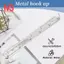 Móc treo tường bằng kim loại gia dụng 6 móc treo khăn dài 15 "