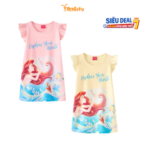 Đầm thun ngắn tay bé gái Rabity 550.901