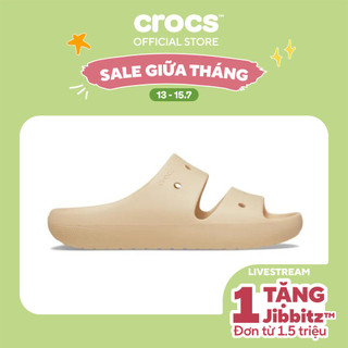 Dép Xăng Đan Unisex Crocs Classic V2 - Shitake - 209403-2DS