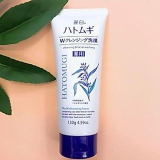 Sữa rửa mặt Hatomugi chiết xuất Ý Dĩ sữa rửa mặt nhật bản dưỡng da, ngừa mụn