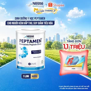 Sữa Bột NESTLÉ PEPTAMEN Thụy Sĩ Hỗ Trợ Người Kém Hấp Thu,Giảm Chức Năng Tiêu Hóa 400G