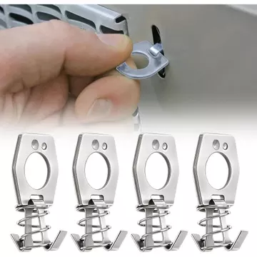 Thay thế chốt cửa máy nước nóng Podoy RV, Khóa Cam xoắn cho vỏ máy nước nóng cắm trại, các bộ phận máy nước nóng RV (Gói 4)