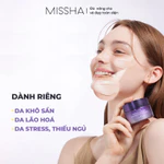 Missha Kem Dưỡng Ban Đêm Time Revolution Night Repair Ampoule Cream 5X 50ml Hỗ Trợ Dưỡng Ẩm Sâu, Da Căng Mịn, Sáng [FS] — ảnh 4