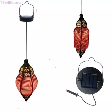 Đèn năng lượng mặt trời WILLISME Thay thế, Đèn treo LED năng lượng mặt trời chạy bằng năng lượng mặt trời DIY, Đèn trắng chống nước màu đen Đèn trang trí năng lượng mặt trời ngoài trời Phụ kiện đèn nă