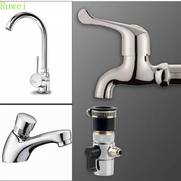 RUWEI Van Một Cắt 9,5 Mm Máy Lọc Nước Phụ Kiện Vòi Lọc Nước Phụ Kiện 3 / 8 “Adapter