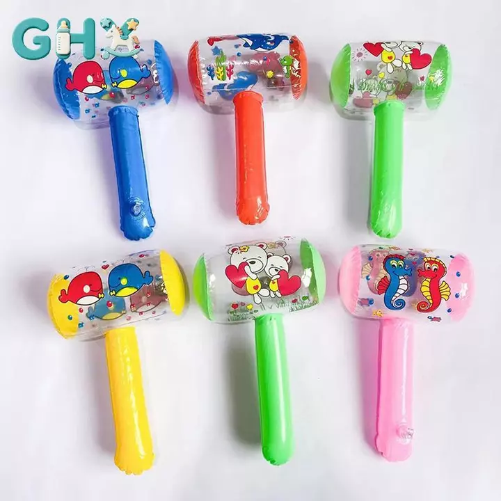Búa bơm hơi GHX có chuông Air Hammer Đồ chơi trẻ em Đồ chơi trẻ em Đồ dùng dự tiệc Đồ chơi bơm hơi Đồ chơi bể bơi Đồ chơi trẻ em VN