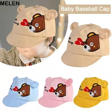 Mũ chống nắng MELEN, Mũ có thể điều chỉnh cho trẻ mới biết đi Mũ bóng chày cho bé, Mũ lưỡi trai hoạt hình Mũ che nắng Mũ chống nắng Mũ ngư dân mùa xuân hè