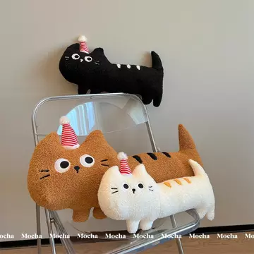 🔥Phụ kiện phòng ngủ gối thú bông gối ôm ôm ấp gối tựa Influencer Dễ Thương Dopamine Mèo Gối Mèo Dễ Thương Búp Bê Búp Bê Chữa Bệnh Series Ôm Ngủ Sang Trọng Búp Bê Quà Tặng