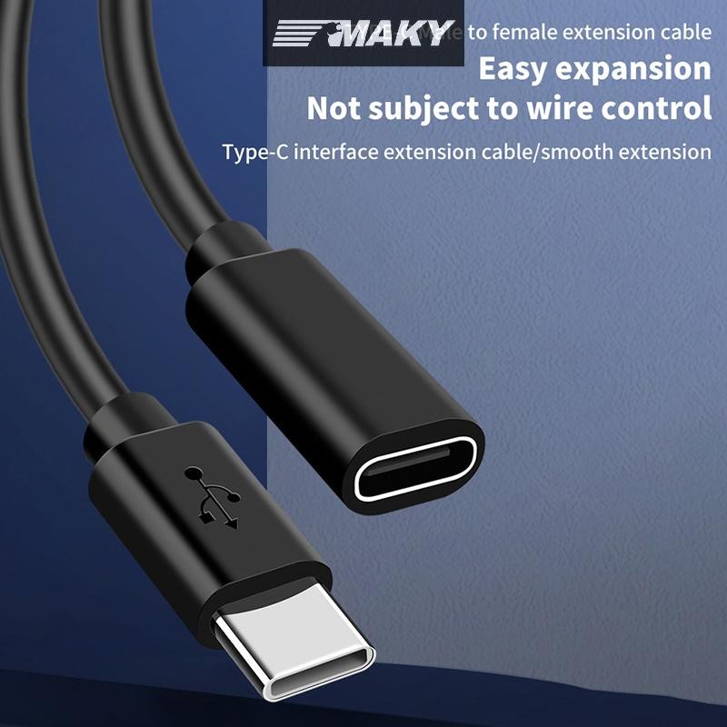 Newwellknownepic USB Type C Cáp USB A Sang Type-C Cáp Nối Dài Nữ Truyền Dữ Liệu USB C SSD Đĩa Cứng Cáp QC Cho Laptop PC VN
