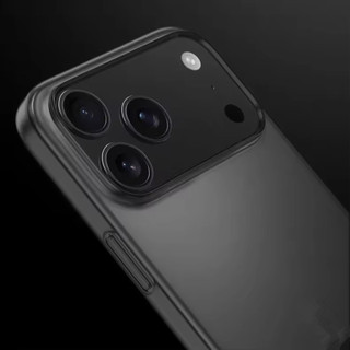 [JLK] Ốp điện thoại PP siêu mỏng mờ trong suốt màu cam đen trắng cho iPhone 17Air 17 Pro Max 17Pro Ốp lưng Fundas