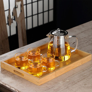 Lò Nướng Xung Quanh Ấm Trà Thủy Tinh Borosilicate Cao Thép Không Gỉ Lọc Lót Ấm Trà Điện Gốm Lò Nướng Sưởi Ấm Pu 'er Ấm Trà E4CF